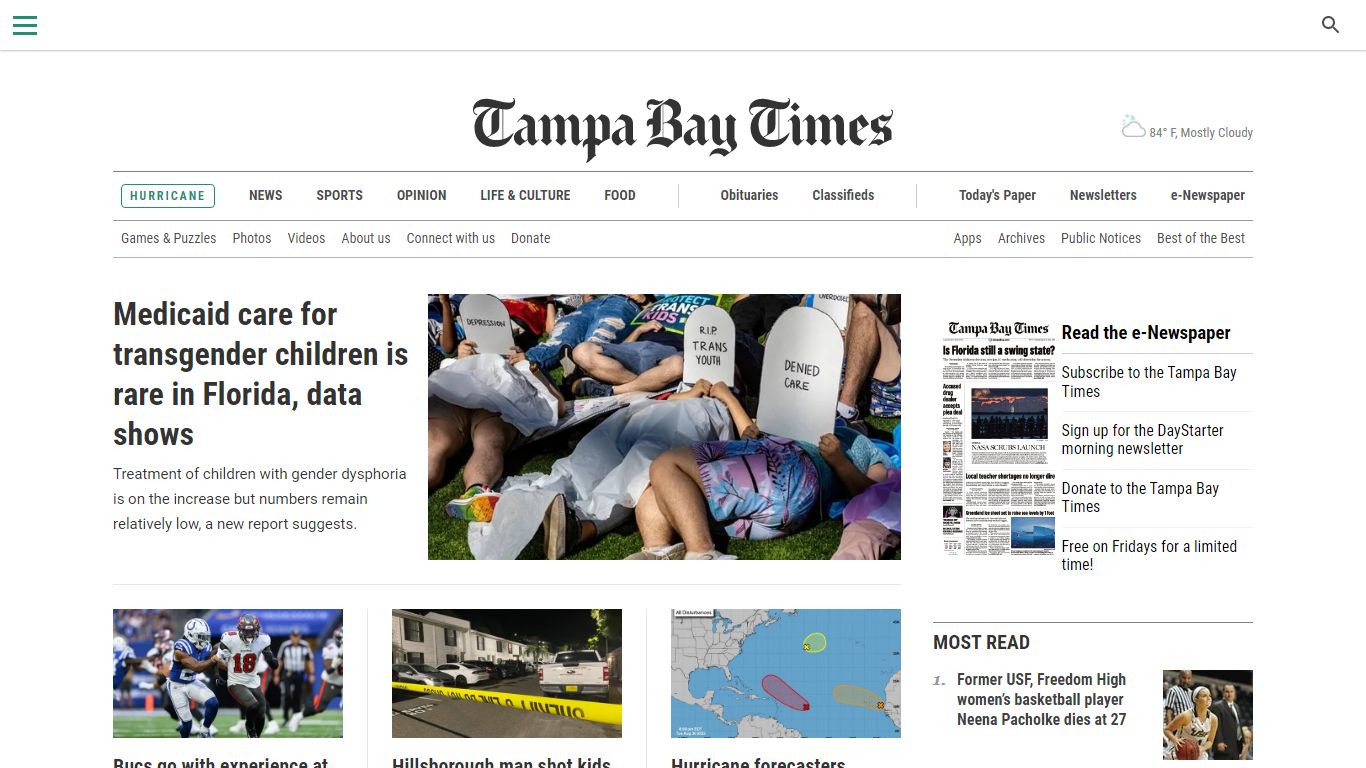 Tampa Bay, Florida news | Tampa Bay Times/St. Pete Times